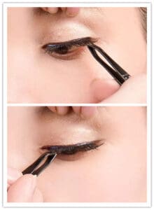 how to wear mink eyelashes