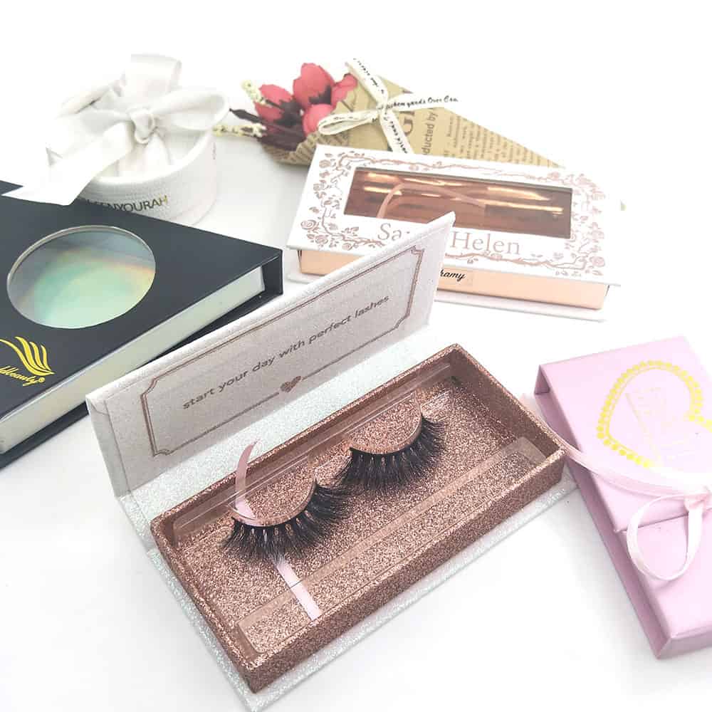 custom eyelash packaging with private label