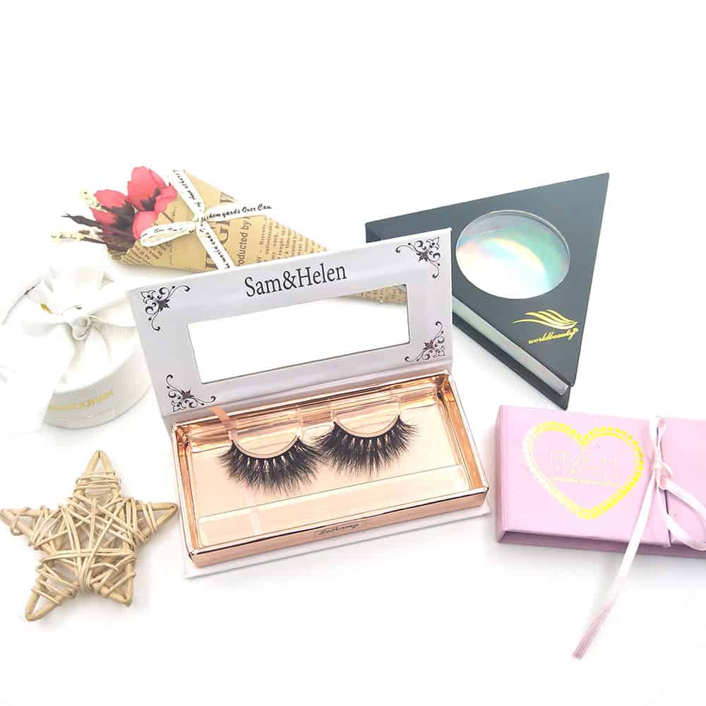 custom eyelash packaging with private label