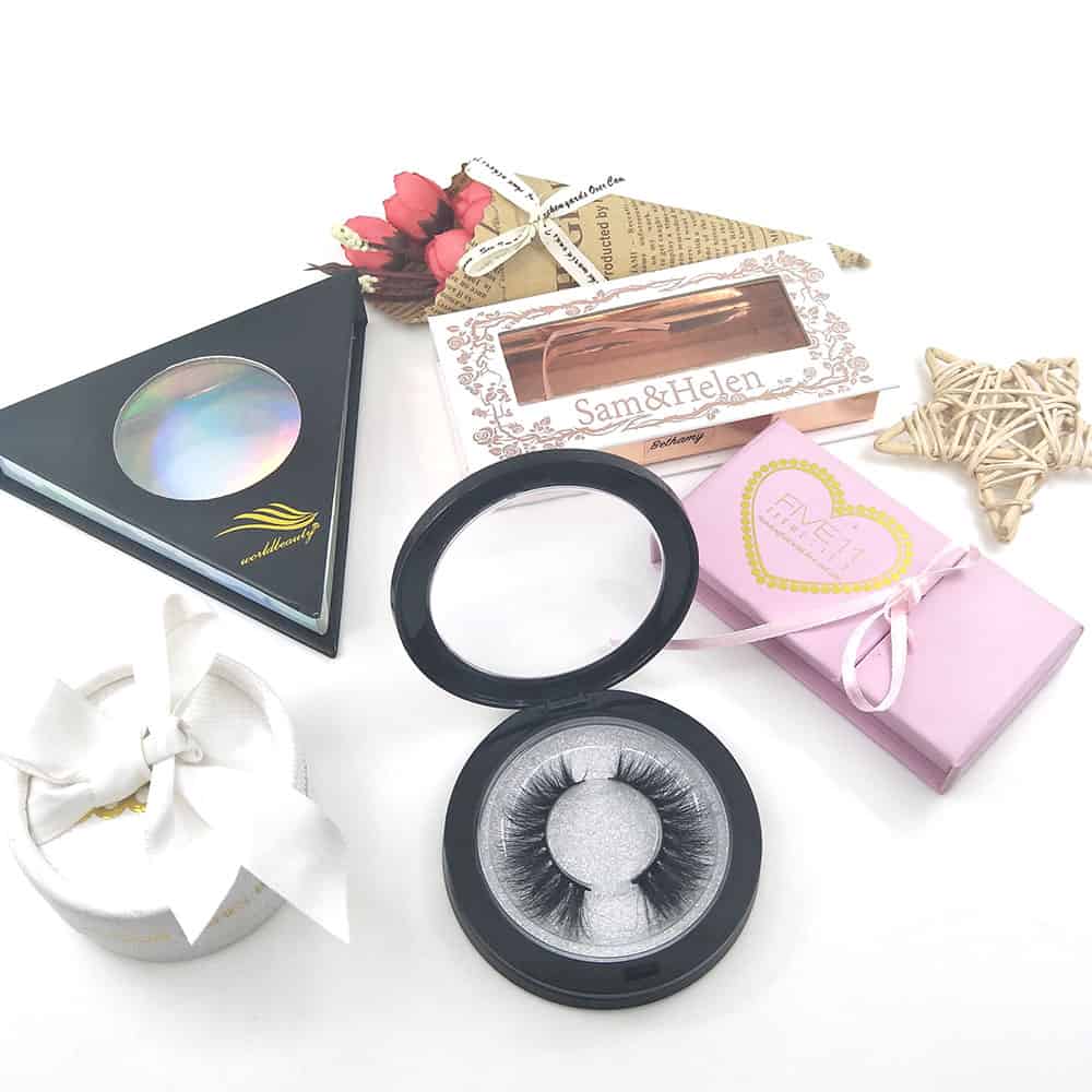custom eyelash packaging with private label