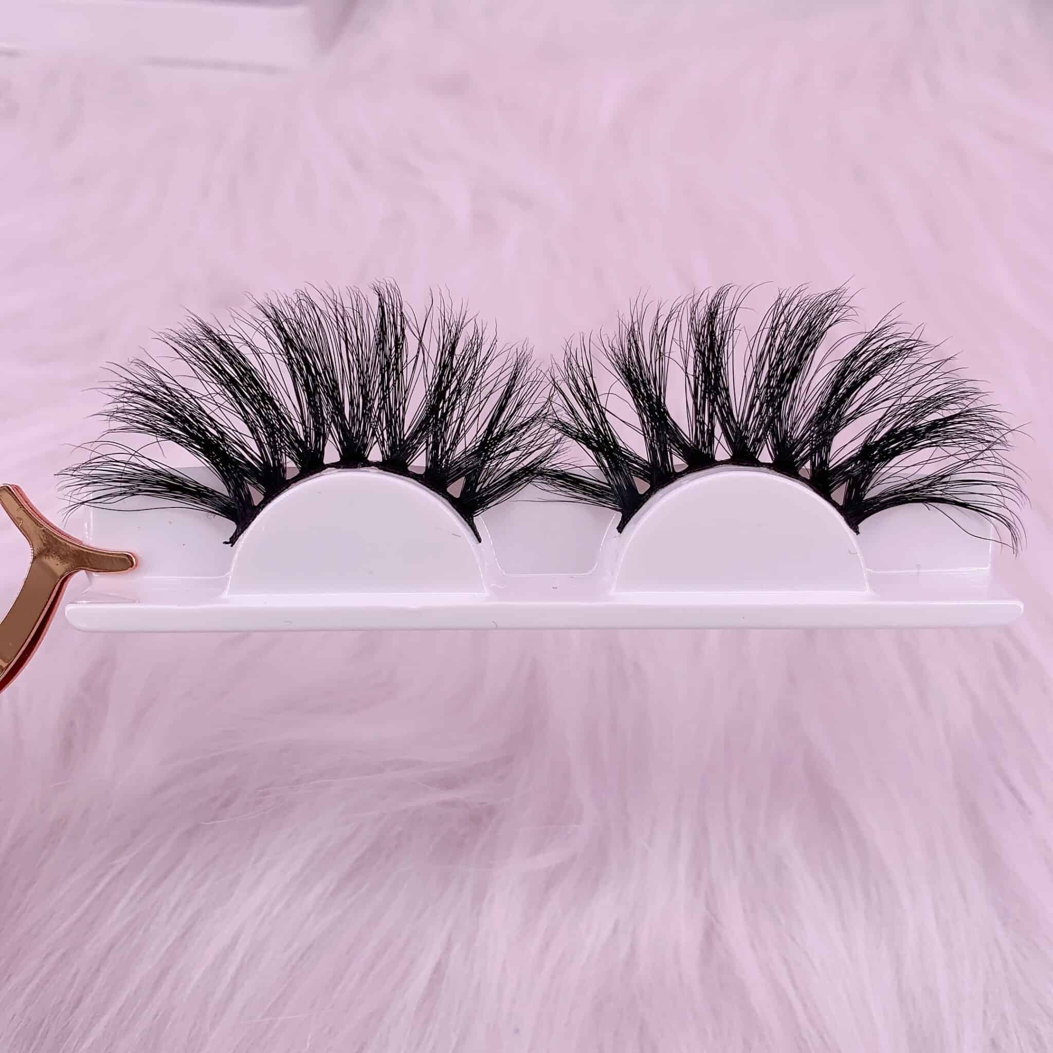 Eyelash Vendors Wholesale 25mm Lashes Wholesale USA