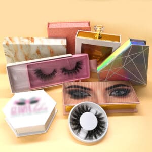 wholesale custom eyelash packaging box