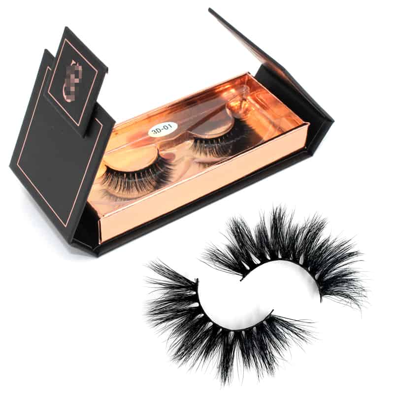 3d mink eyelashes custom lash packaging