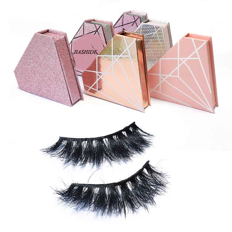 diamond lash packaging 3d mink eyelashes