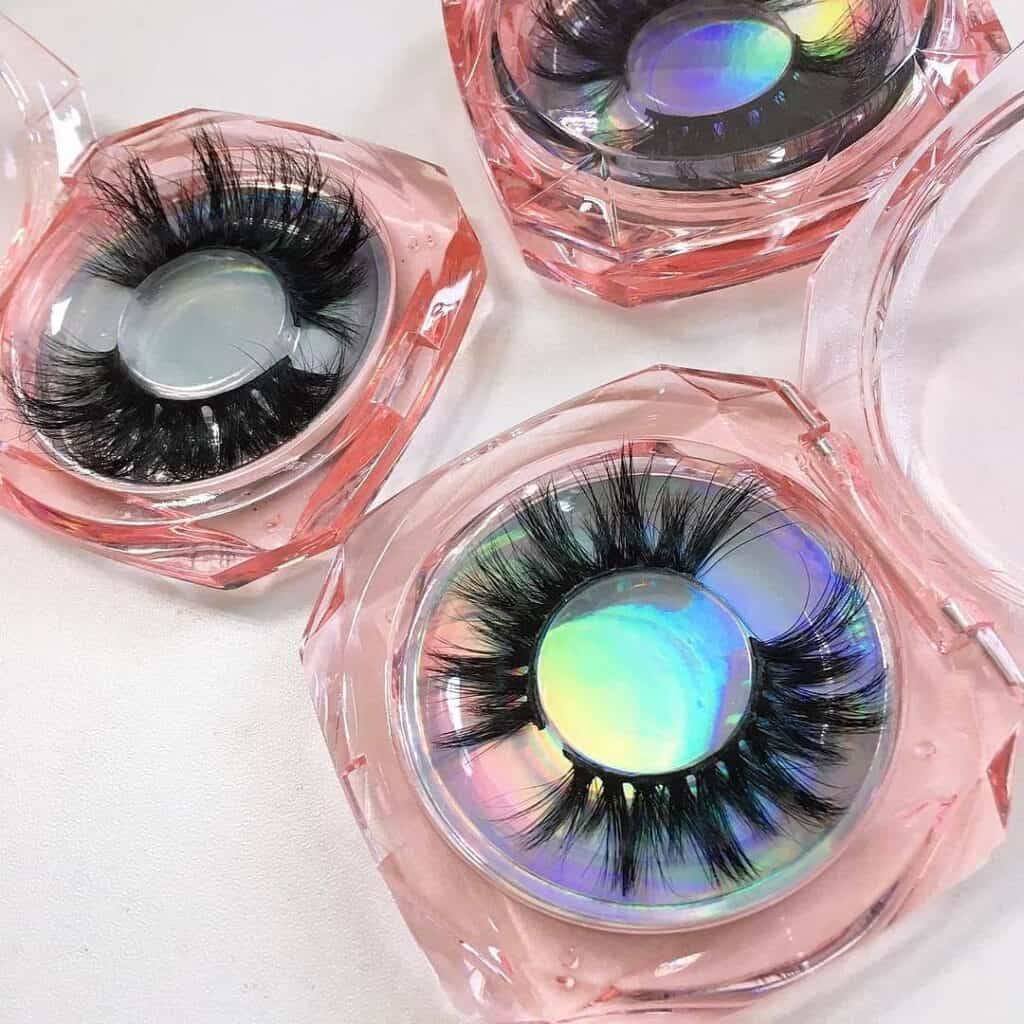 eyelashes packaging vendors China boxes