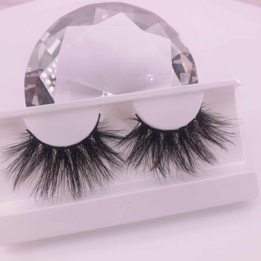 25mm lashes vendor wholesale 25mm mink lashes