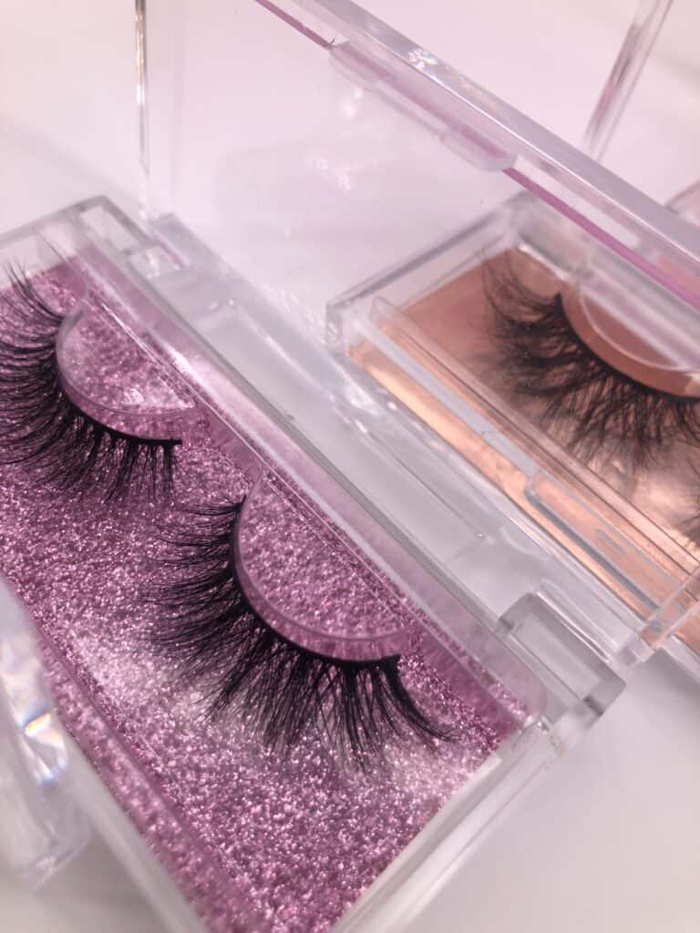 wholesale cheap eyelash cases for mink lashes