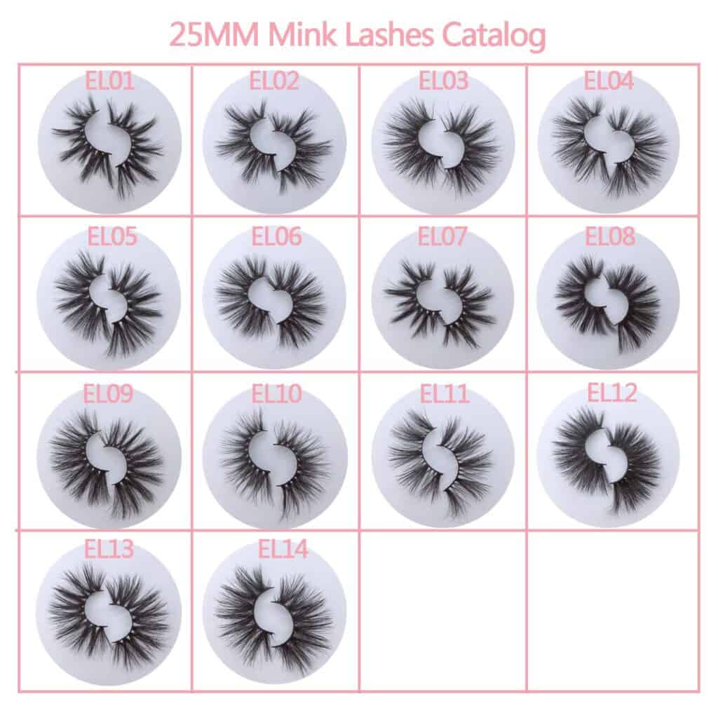 wholesale 25mm lashes vendors
