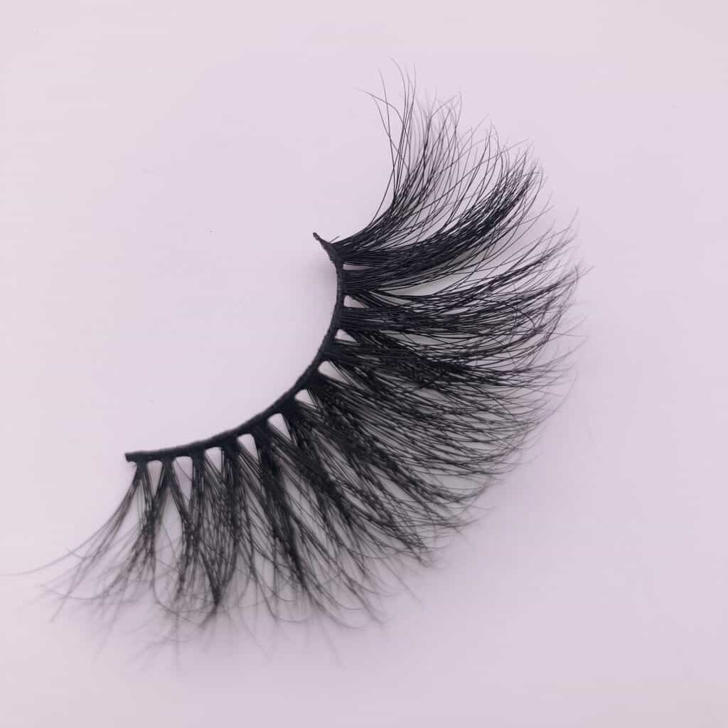 25mm Siberian mink strip eyelashes wholesale vendors