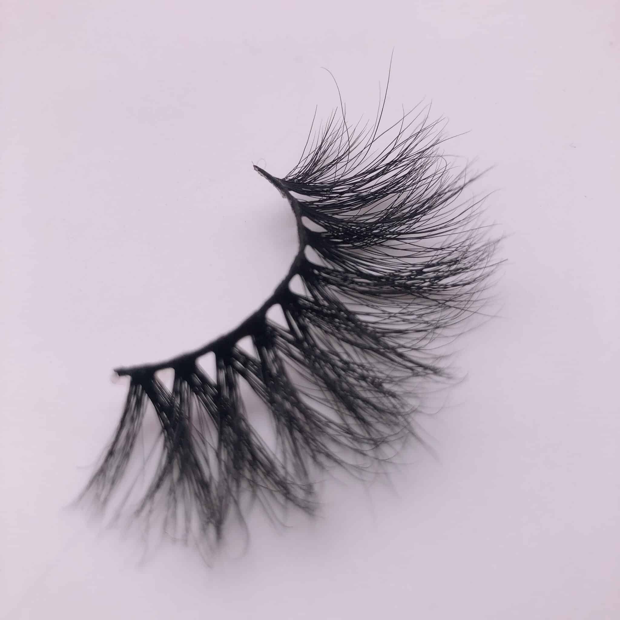 Wholesale 25mm Strip Mink Eyelashes Vendors