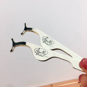eyelash tweezers custom lash applicators