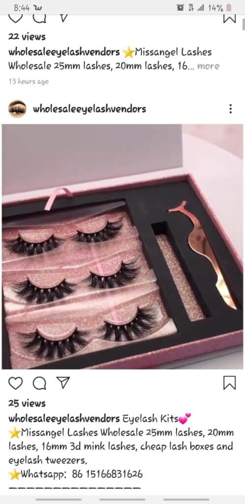 custom eyelash packaging lash kits