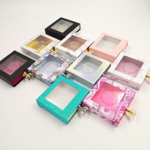 custom eyelash boxes for 3D Mink Lashes
