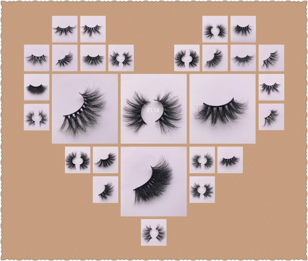 25mm wholesale mink eyelashes