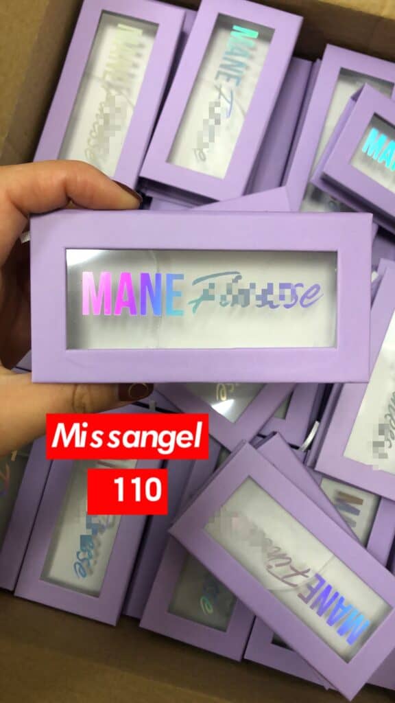 wholesale mink lashes and packaging boxes