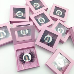 mink lashes and lash packaging