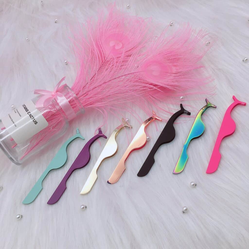 lash tweezers eyelash applicators