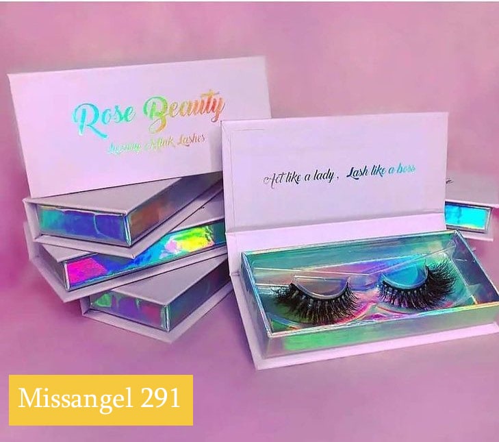 low price flash eyelash packaging box