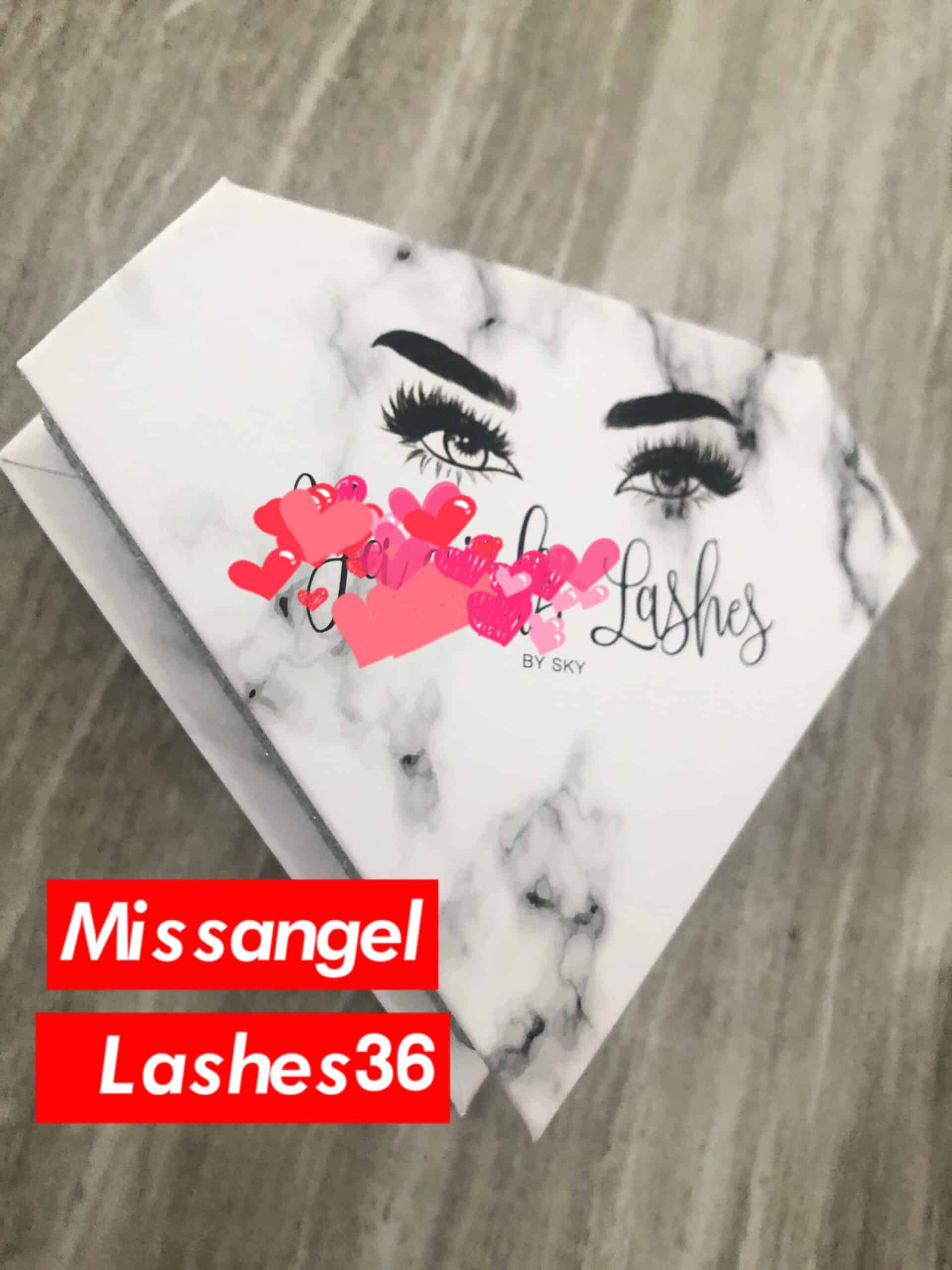 marble diamond lash packaging boxes for 3d strip lashes