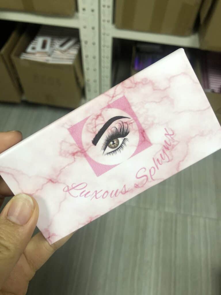 wholesale custom lash box vendors