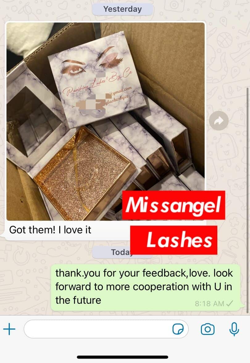wholesale 3d lashes and eyelash packaging