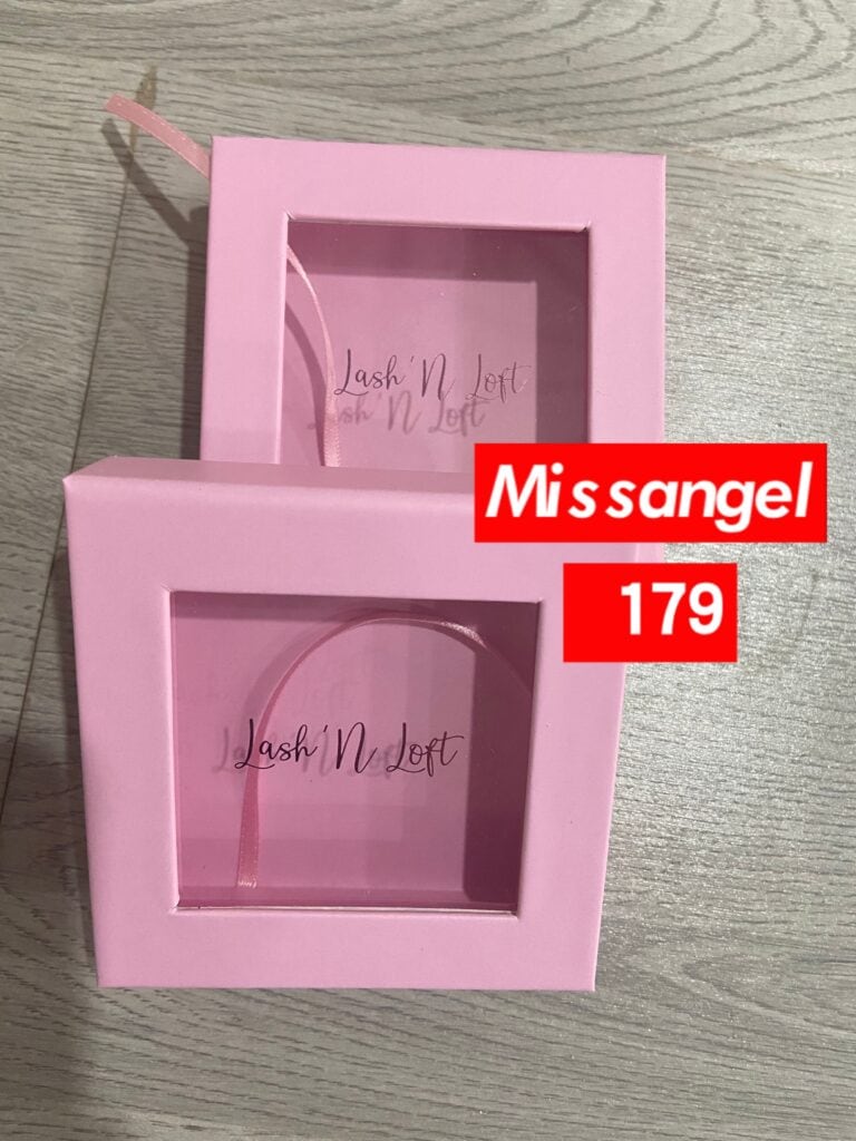 personalised eyelash packaging wholesale