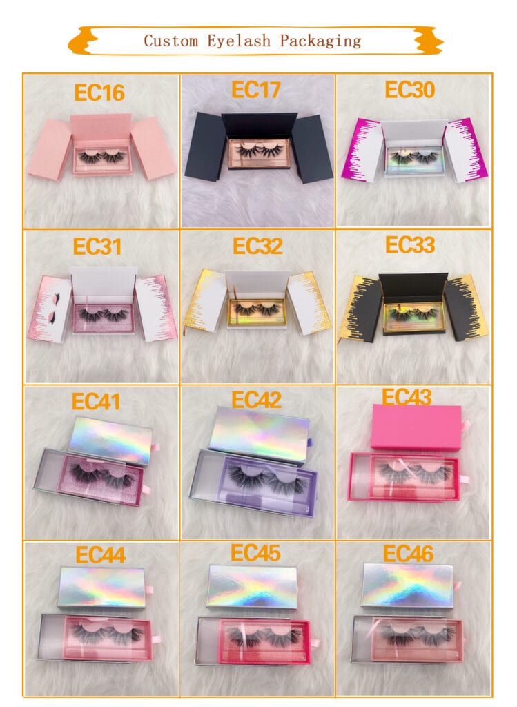 diy eyelash packaging wholesaler
