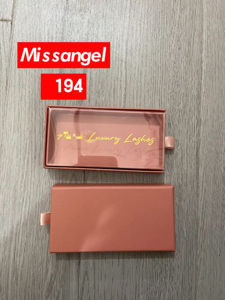 slide out eyelash packaging factory