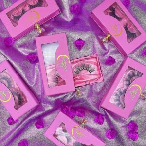 how to make own eyelash packaging