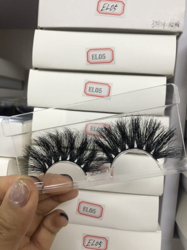 unique 25mm eyelash vendors