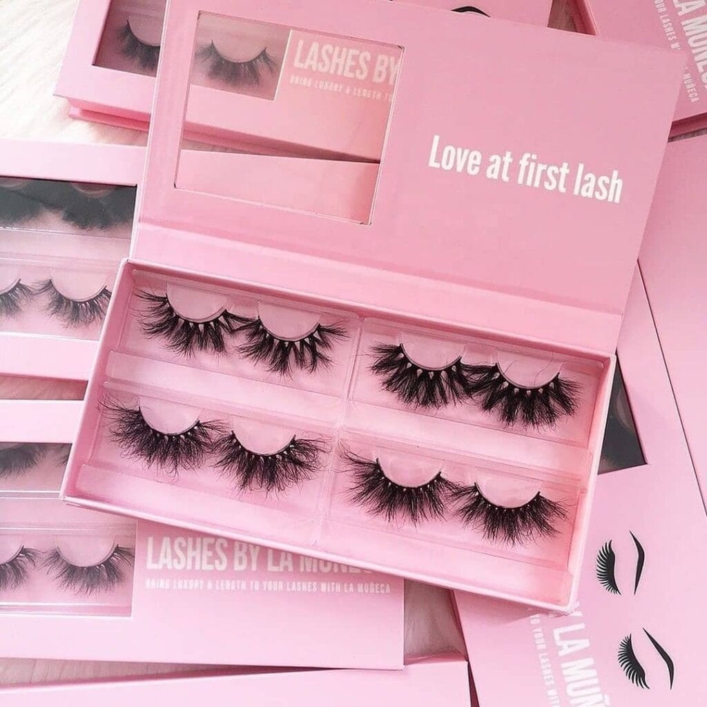 wholesale Siberian mink lashes and eyelash books