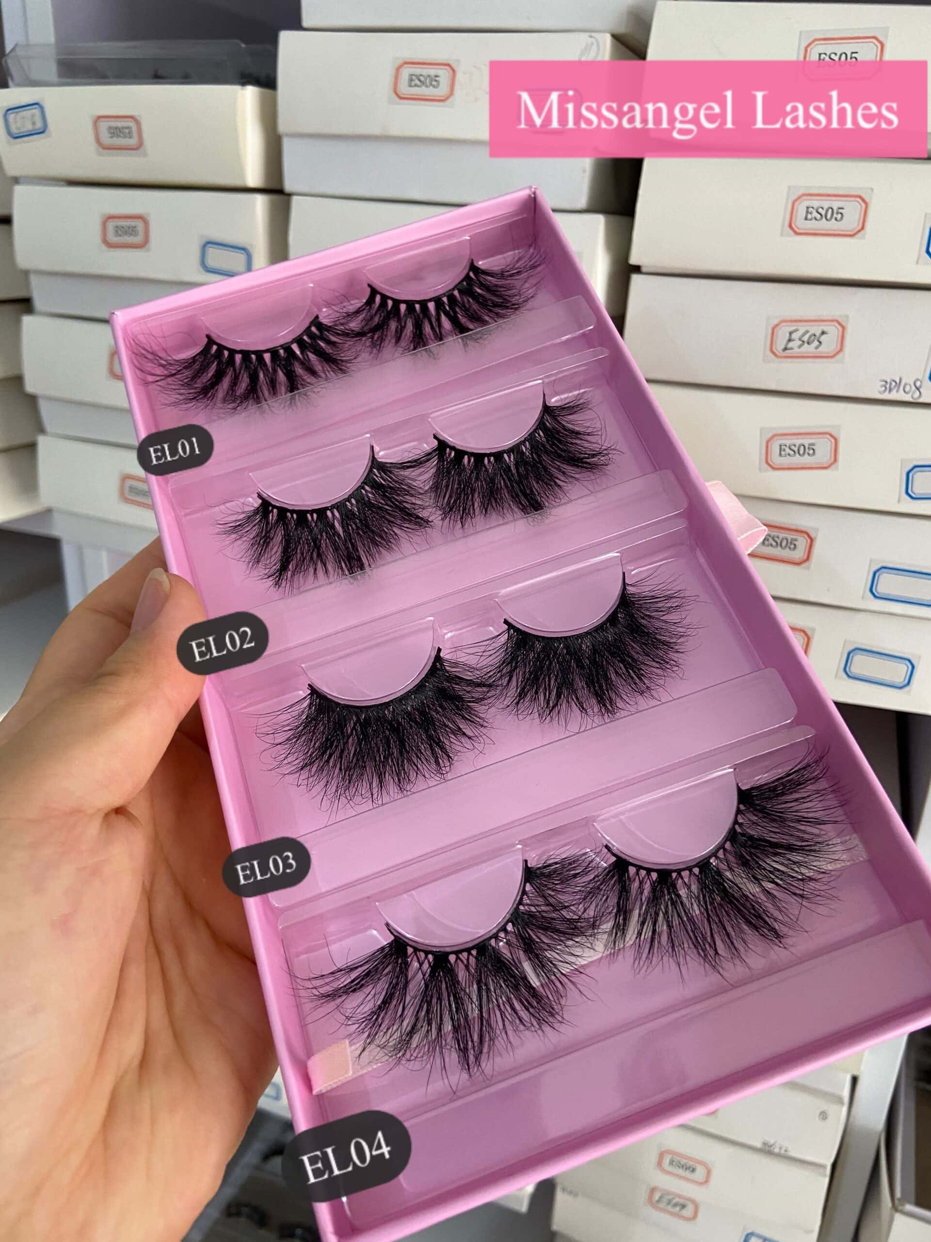 Wholesale Eyelashes Mink Lash Vendors Custom Eyelash Packaging