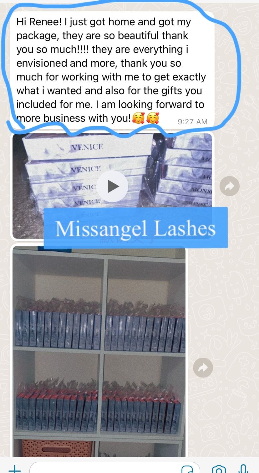 wholesale lash vendor missangel lashes reviews