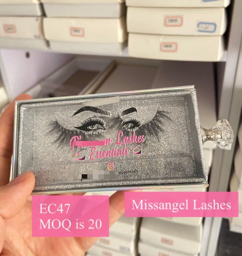 wholesale mink lashes and eyelash packaging