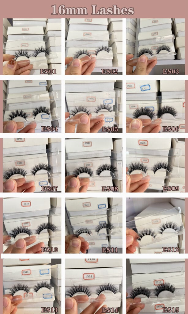 16mm lash vendors natural eyelashes