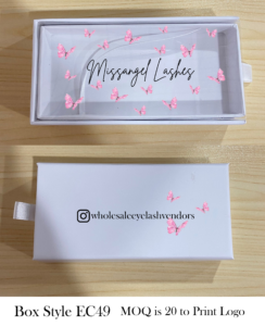wholesale mink lash and eyelash packaging boxes