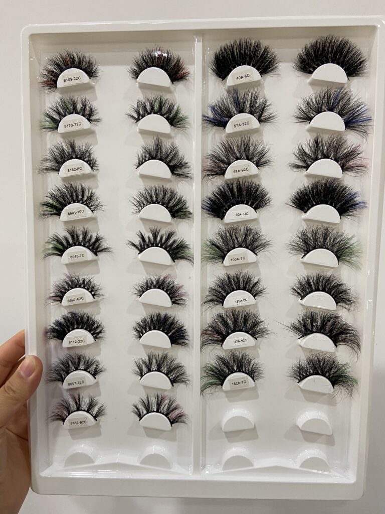 mink color lashes wholesale vendors
