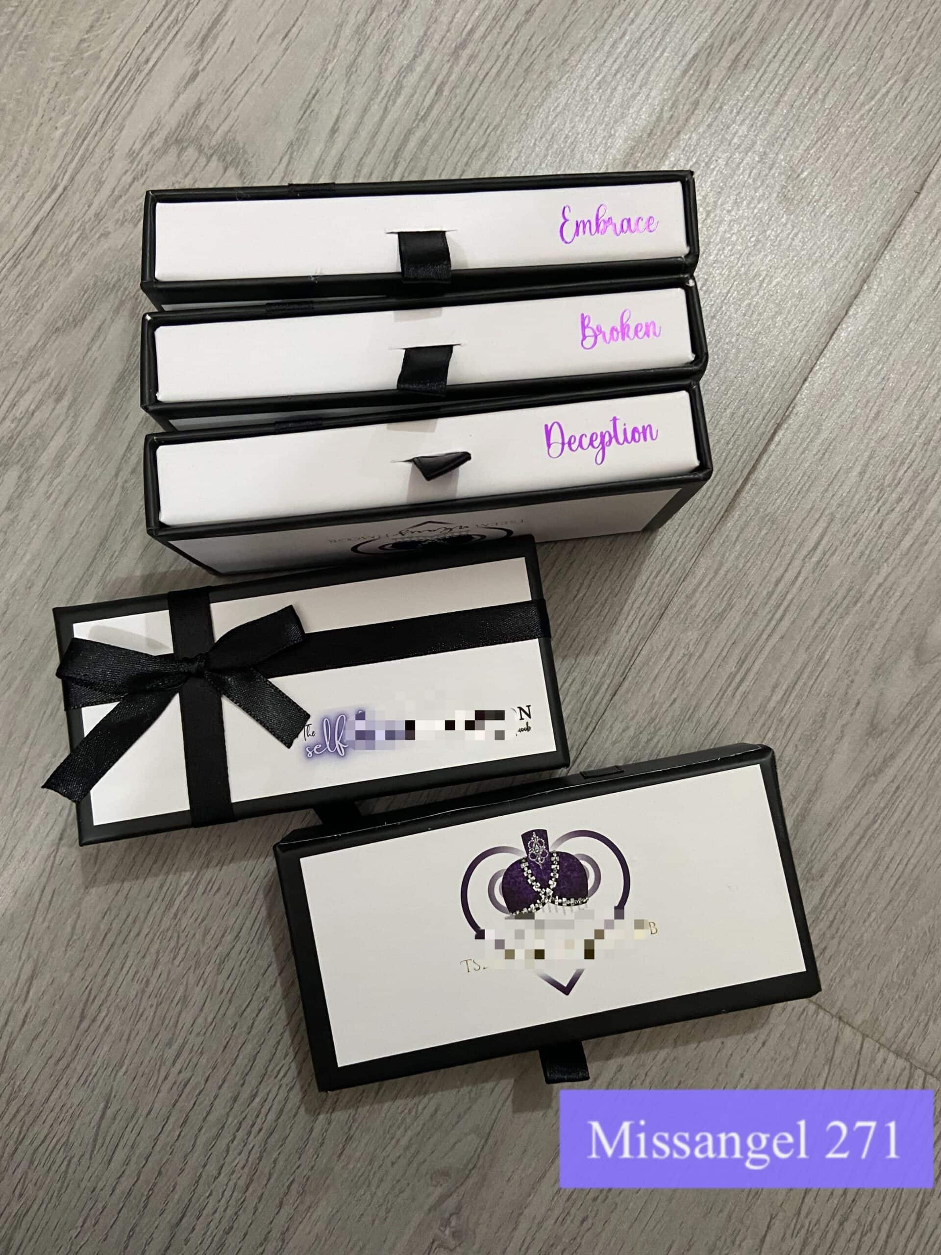 ribbon custom lash boxes