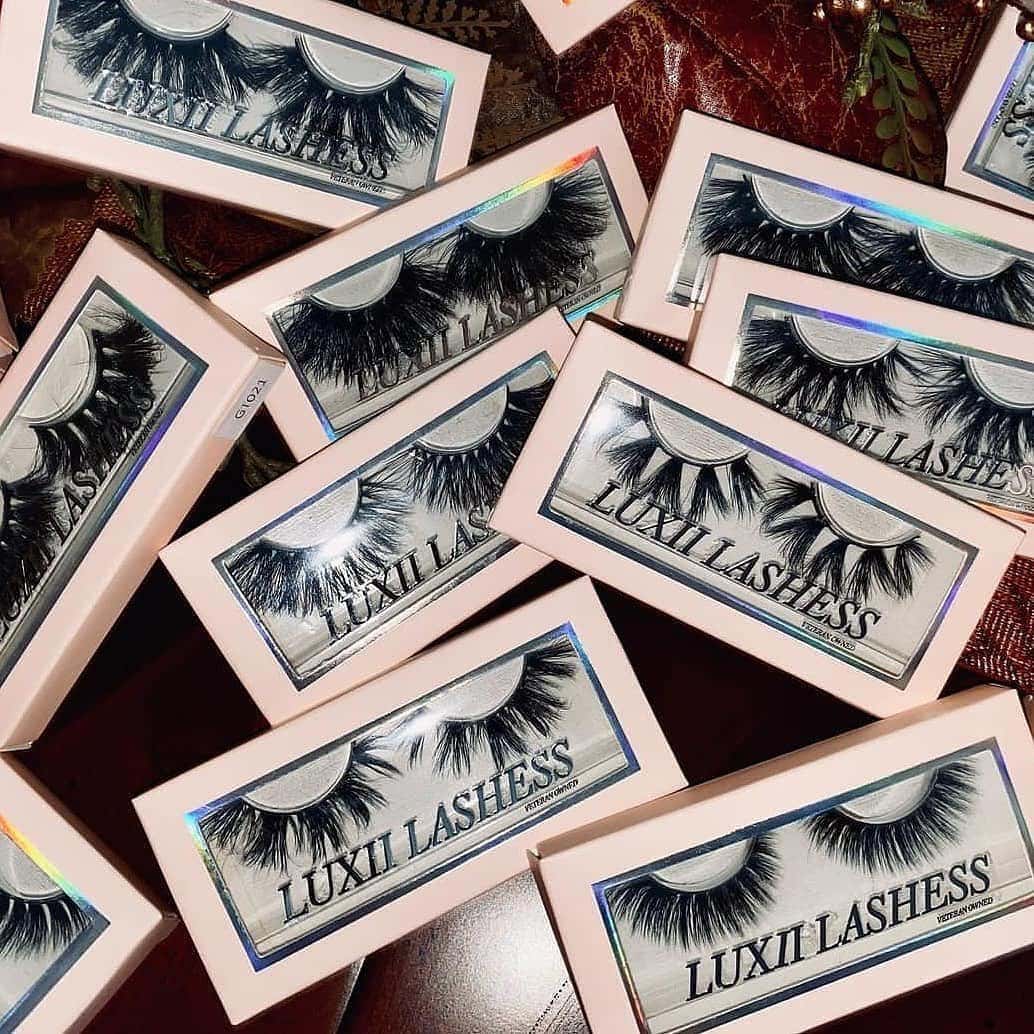 cardboard lash cases for mink lashes