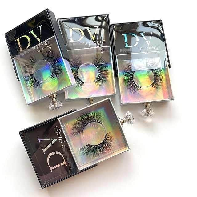 slideout lash and eyelash packaging