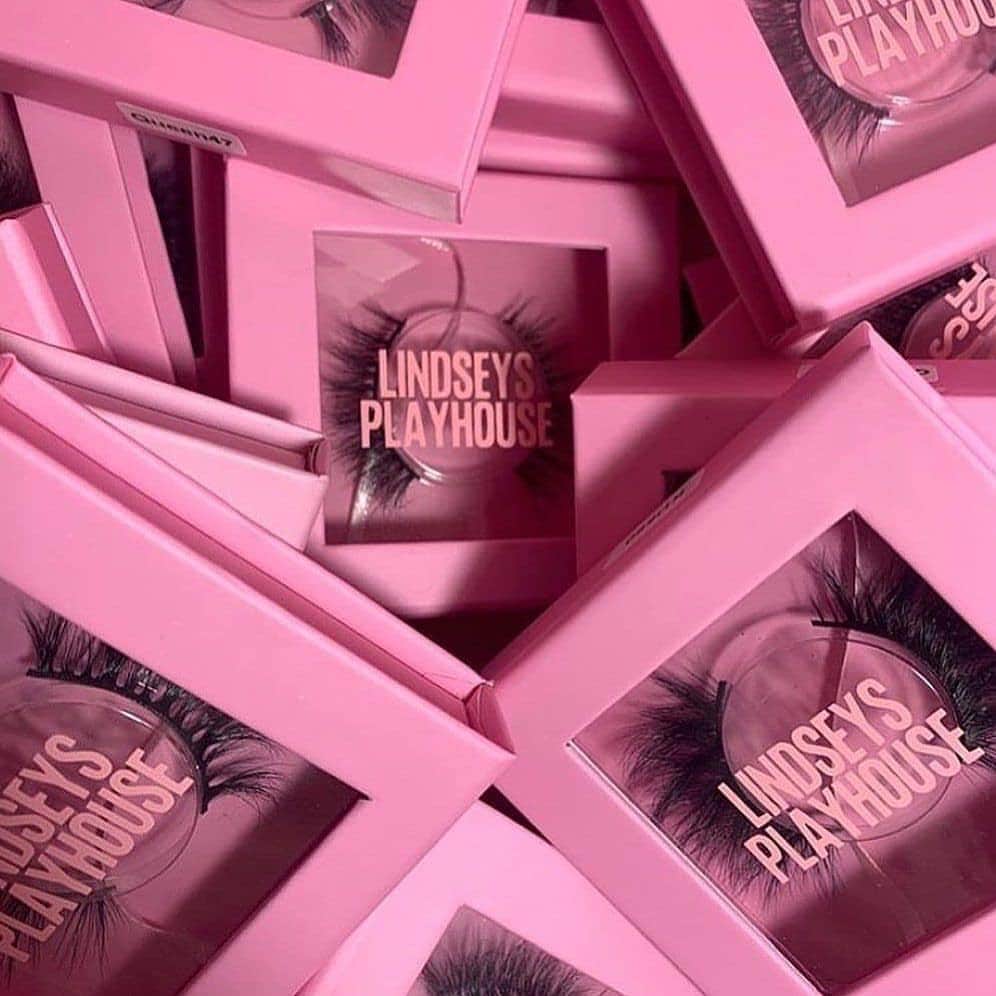 wholesale mink lashes and pink eyelash boxes