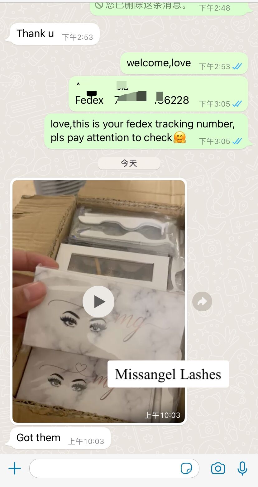 wholesale mink lashes and eyelash packaging feedback