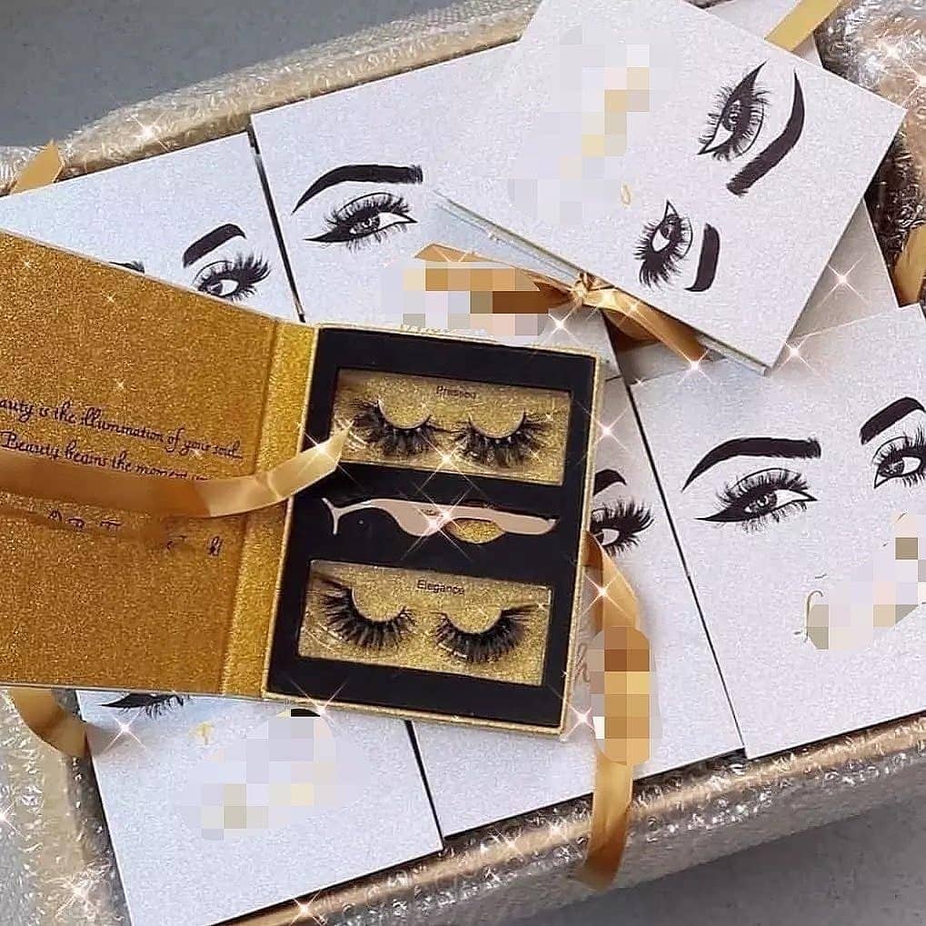 low price flash eyelash packaging box