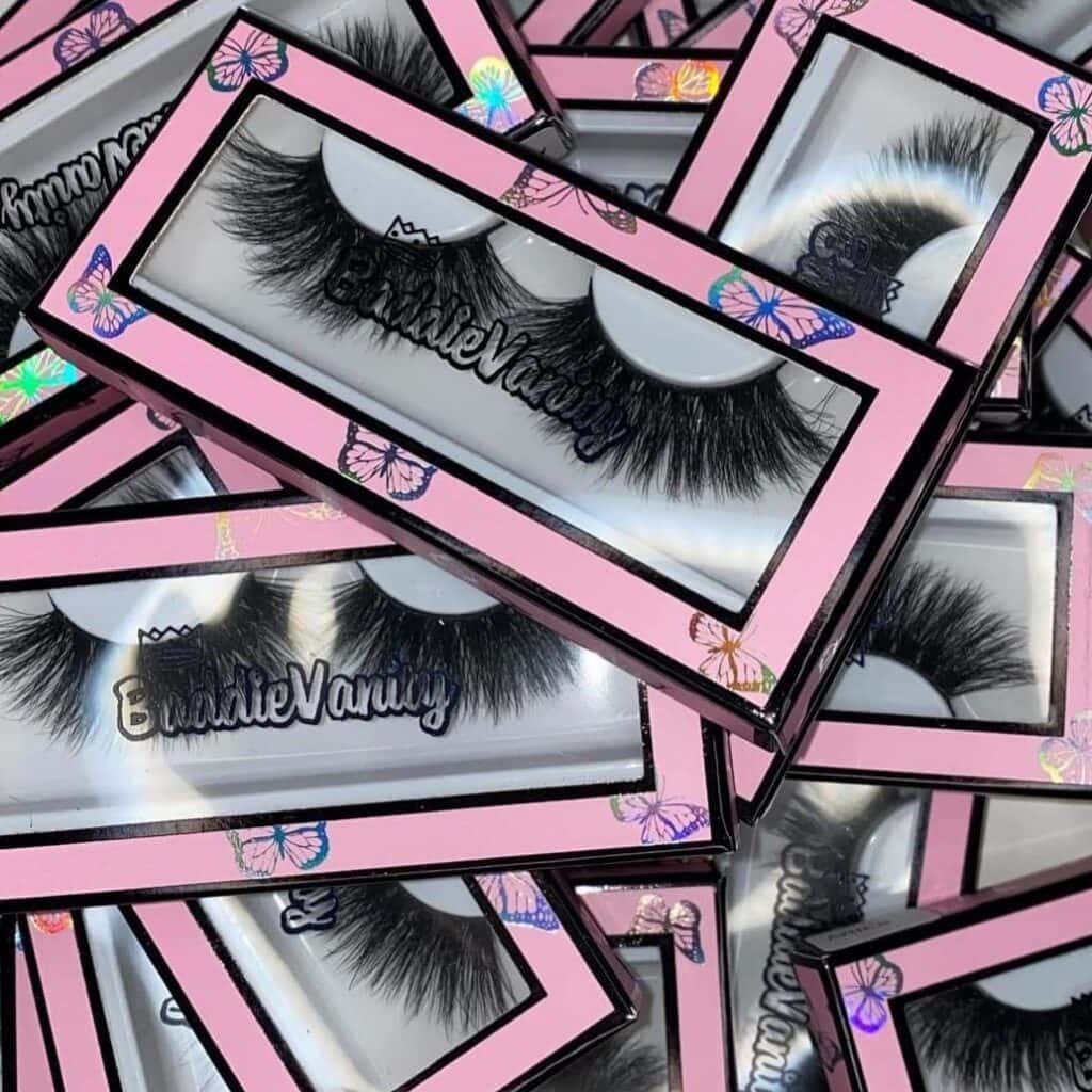 private label packaging for eyelashes