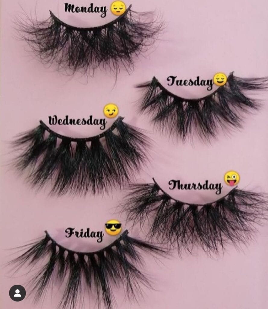 wholesale mink strip lashes