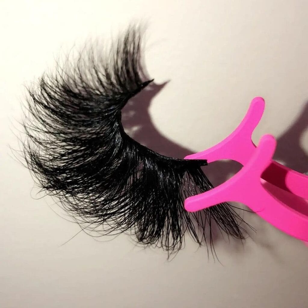 25mm mink strip lashes