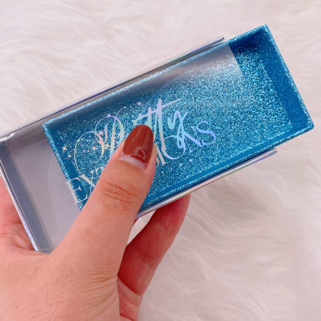 custom made eyelash box