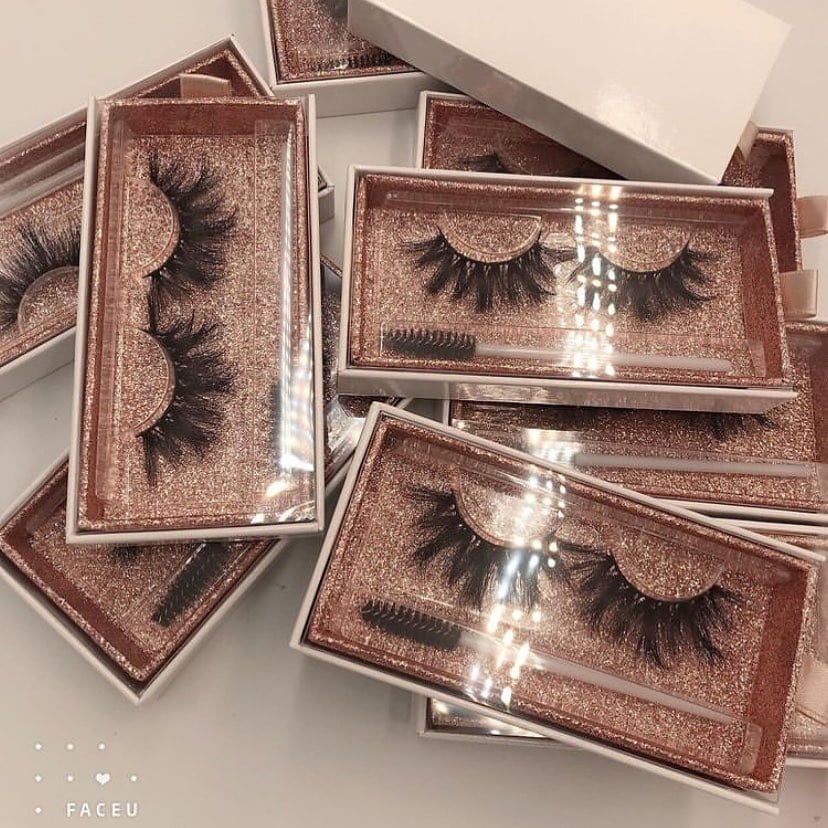 private label packaging for eyelashes